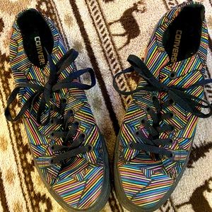 Women’s Size 11 / Men’s Size 9 Multi-Colored Converse Sneakers